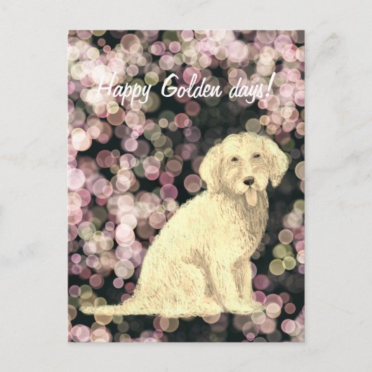Golden Doodle Briefkaart (Voorkant)