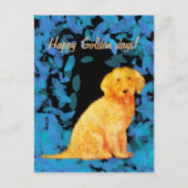 Golden Doodle Briefkaart (Voorkant)