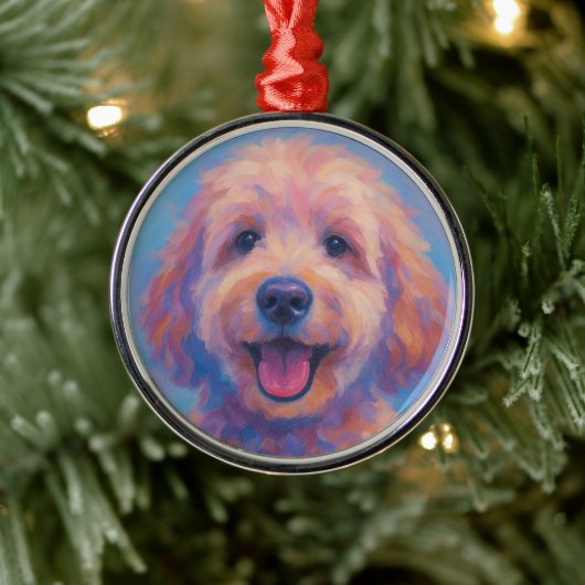 Golden Doodle Christmas Ornament (Boom)