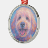Golden Doodle Christmas Ornament (Links)