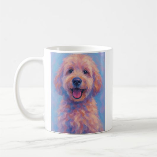 Golden Doodle Coffee Mok (Links)