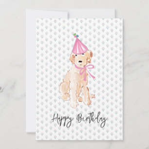 Golden Doodle Dog Art Verjaardag Pet Cake Pet Swee