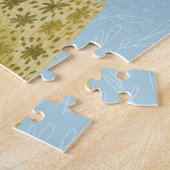 Golden Doodle Dog Flower Legpuzzel (Zijkant)