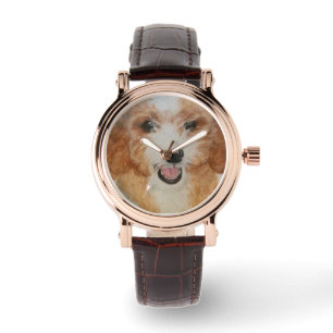Golden Doodle Horloge