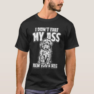 Golden Doodle Humor ik heb me niet gekleed. T-shirt