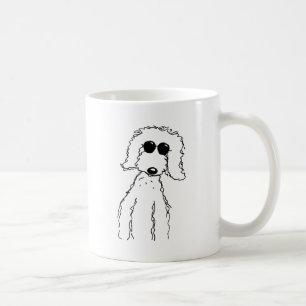Golden Doodle in zonnebrillen Koffiemok