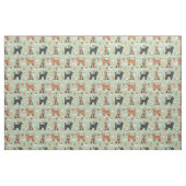 Golden Doodle koffiemint Stof (Fat Quarter)