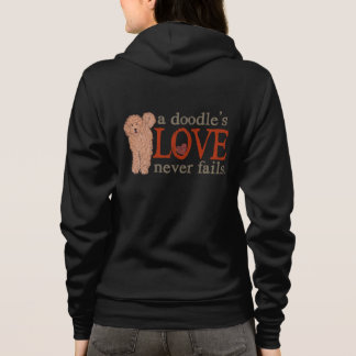 Golden Doodle Love mislukt nooit Hoodie