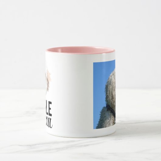 Golden doodle mama mok gepersonaliseerd met je hon (Midden)