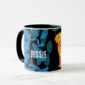 Golden doodle mok (Voorkant links)