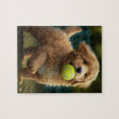 Golden Doodle Puppy Ball Legpuzzel (Horizontaal)