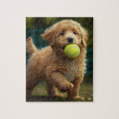 Golden Doodle Puppy Ball Legpuzzel (Verticaal)