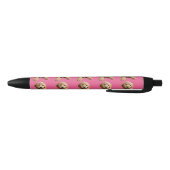 Golden Doodle Puppy Blauwe Inkt Pen (Bodem)