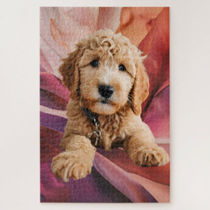 Golden Doodle Puppy Legpuzzel