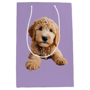 Golden Doodle Puppy Medium Cadeauzakje