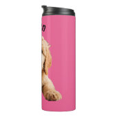 Golden Doodle Puppy Thermosbeker (Geroteerd rechts)