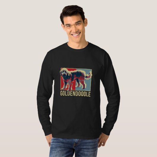 Golden Doodle T-shirt (Voorkant volledig)