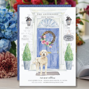 Golden Doodle Voorste Aankondiging van Bewegingsve