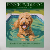 Golden Doodle Wall Decor Poster (Voorkant)