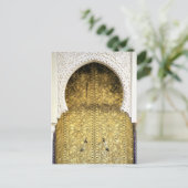 Golden Door en een Arch Way, Marokko Briefkaart (Staand voorkant)