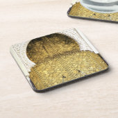 Golden Door en een Arch Way, Marokko Drankjes Onderzetter (Linkerzijde)