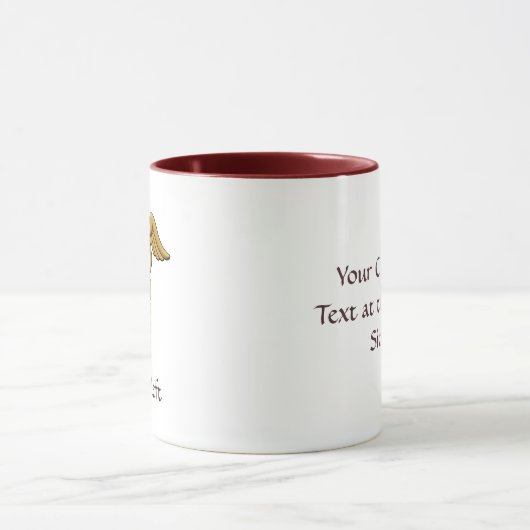 Golden Double Snake Caduceus Mok (Midden)