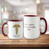 Golden Double Snake Caduceus Mok