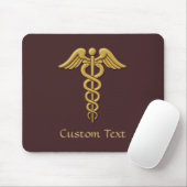Golden Double Snake Caduceus Muismat (Met muis)