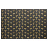 Golden Double Snake Caduceus Stof (Yard (91,4 cm))