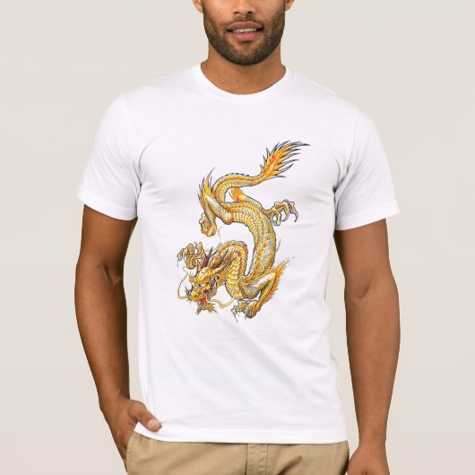 Golden Dragon - 09 T-shirt (Voorkant)