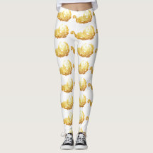 Golden Dragon Aangepaste Leggings