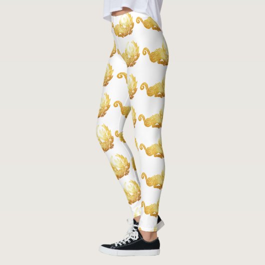 Golden Dragon Aangepaste Leggings (Links)