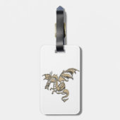 Golden Dragon Bagagelabel (Achterkant verticaal)