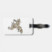 Golden Dragon Bagagelabel (Achterkant horizontaal)