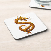 Golden Dragon Bier Onderzetter (Linkerzijde)