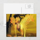 Golden Dragon Briefkaart (Voorkant / Achterkant)