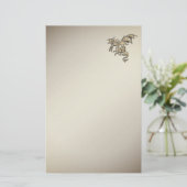 Golden Dragon Briefpapier (Staand voorkant)