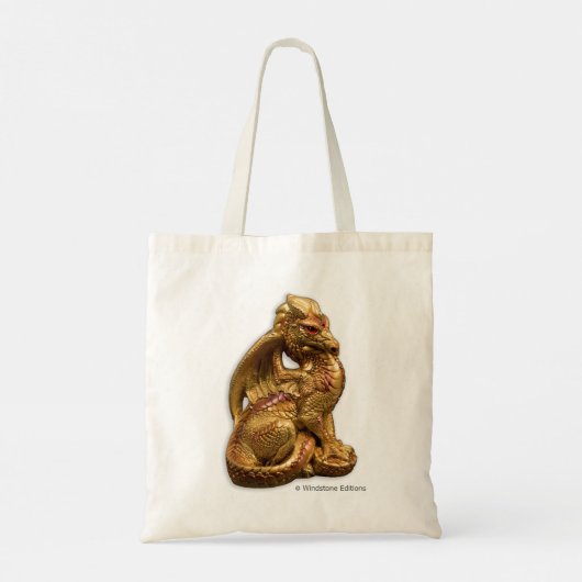 Golden Dragon Canvas tas (Achterkant)