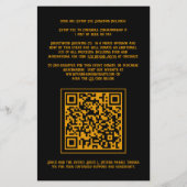 Golden Dragon Cornhole Toernooi Fundraiser Event Flyer (Achterkant)