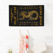 Golden Dragon Cornhole Toernooi Fundraiser Event Spandoek (Insitu)