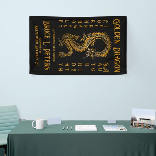 Golden Dragon Cornhole Toernooi Fundraiser Event Spandoek (Beurs)