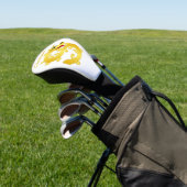 Golden Dragon Design Golfheadcover (Insitu)