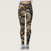 Golden Dragon Elegance Legging (Voorkant)