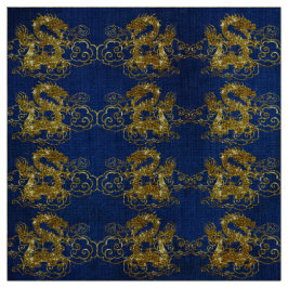 Golden Dragon, Fabric Stof