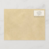 Golden Dragon Fighting Snake Briefkaart (Achterkant)