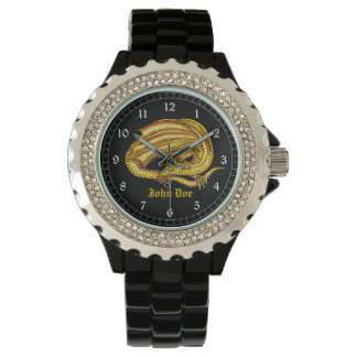 Golden Dragon Horloge