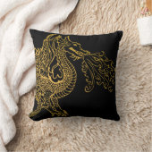 Golden Dragon Kussen (Deken)