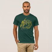 Golden Dragon Mannen T-shirt (Voorkant volledig)