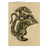 Golden Dragon met drie hoofden (Voorkant)