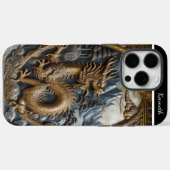 Golden Dragon Oplopend Case-Mate iPhone Case (Achterkant (horizontaal))